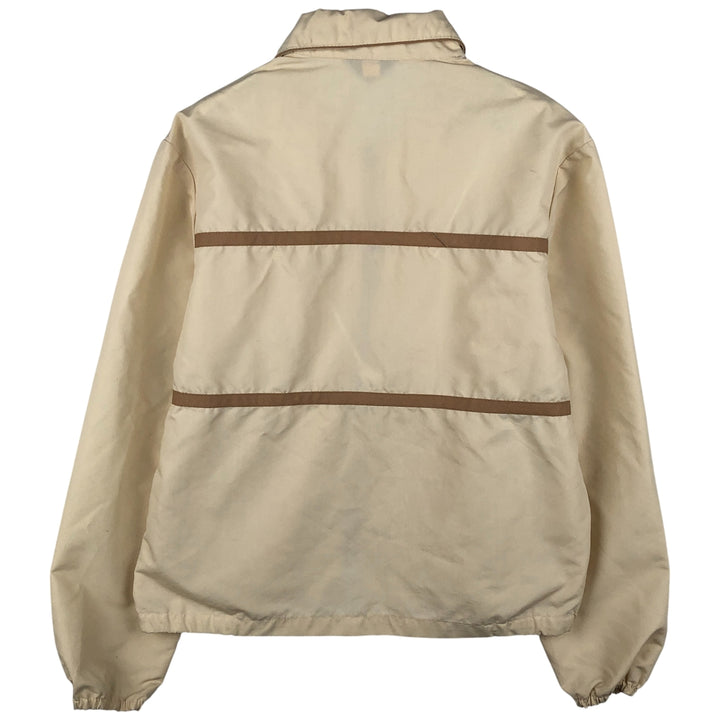 Permanent Press Cotton Jacket, Men's Size L unclear Beige type Vintage Second Hand