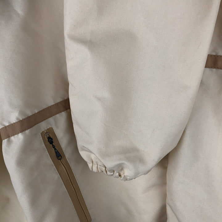 Permanent Press Cotton Jacket, Men's Size L unclear Beige type Vintage Second Hand