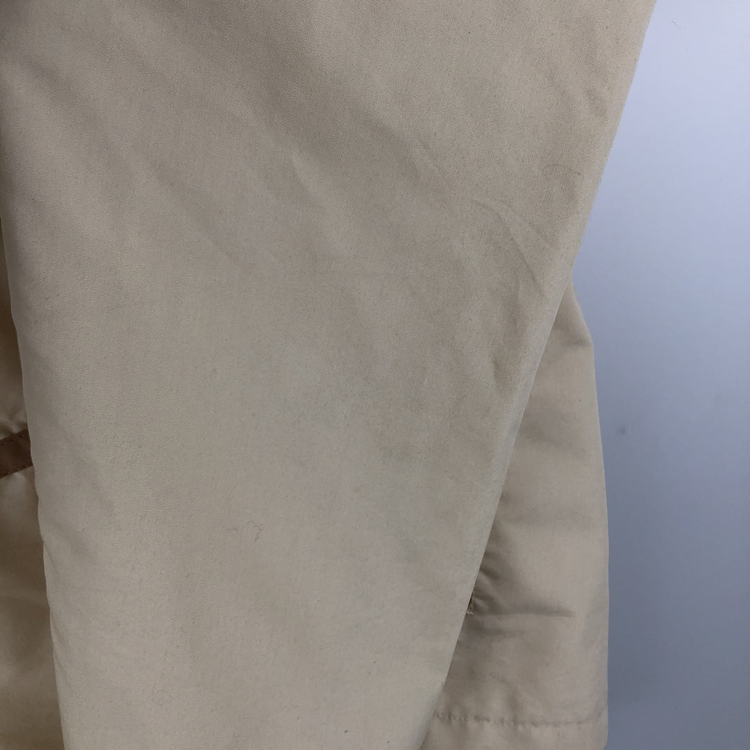 Permanent Press Cotton Jacket, Men's Size L unclear Beige type Vintage Second Hand