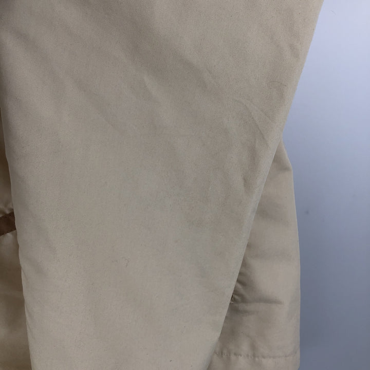 Permanent Press Cotton Jacket, Men's Size L unclear Beige type Vintage Second Hand