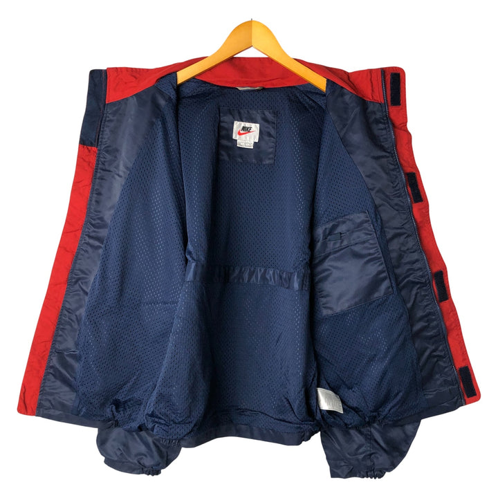90'S Nike Nylon Jacket Men's XL Nylon navy blue type Vintage Second Hand