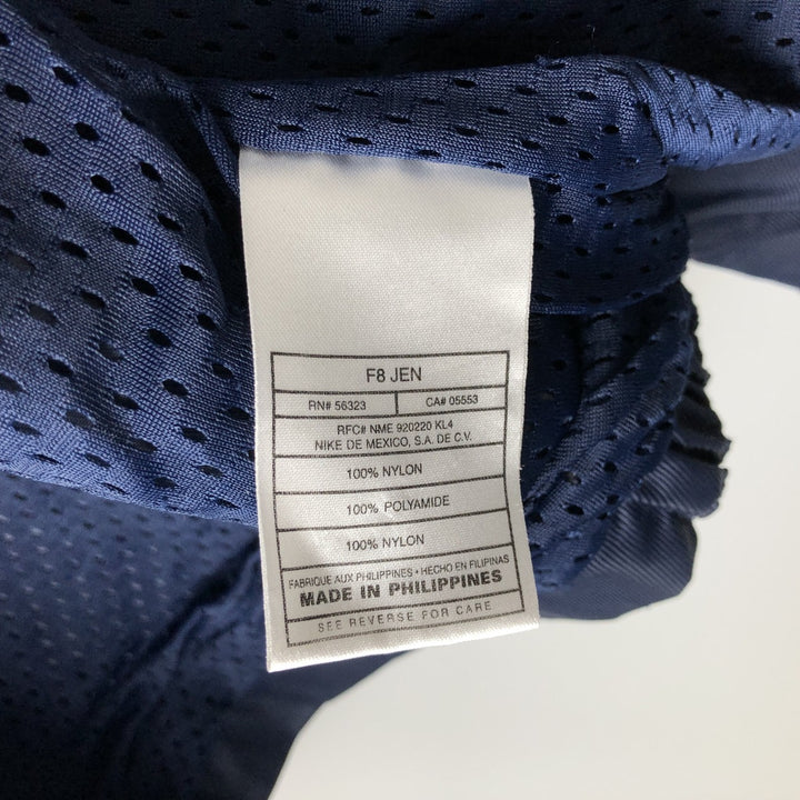 90'S Nike Nylon Jacket Men's XL Nylon navy blue type Vintage Second Hand