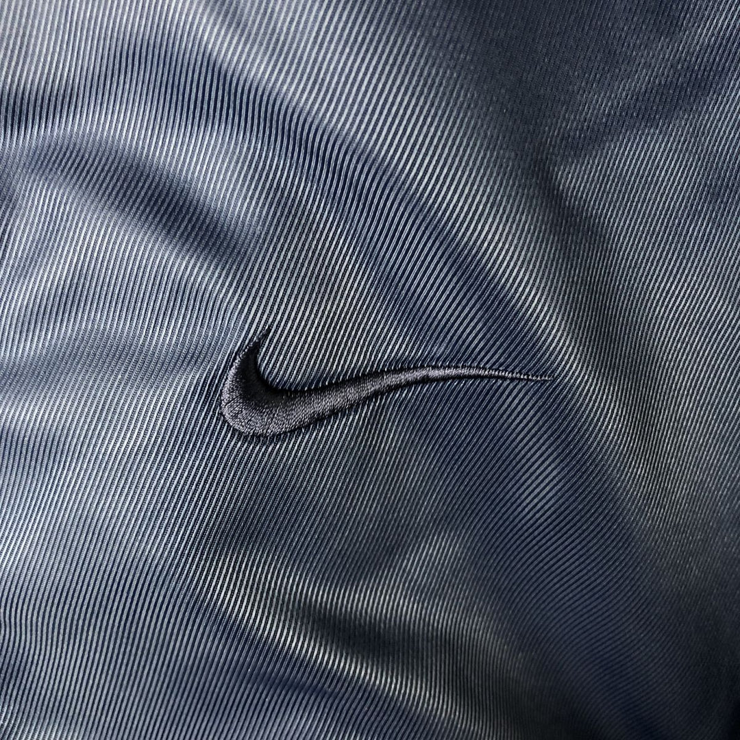 90'S Nike Nylon Jacket Men's XL Nylon navy blue type Vintage Second Hand
