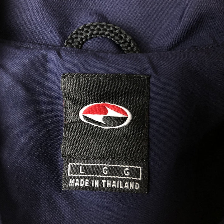 Nike Half-Zip Windbreaker, Men's XL polyester navy blue type Vintage Second Hand