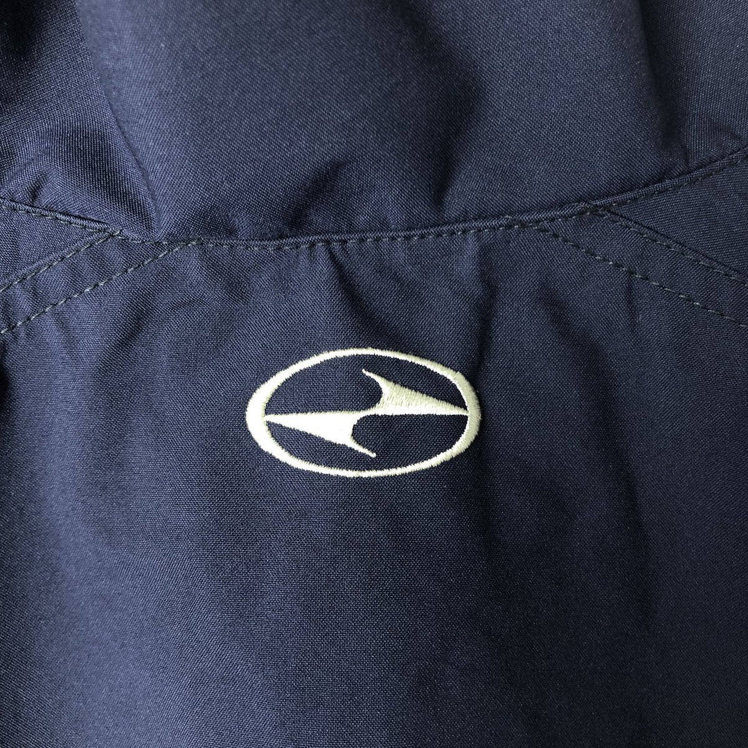 Nike Half-Zip Windbreaker, Men's XL polyester navy blue type Vintage Second Hand