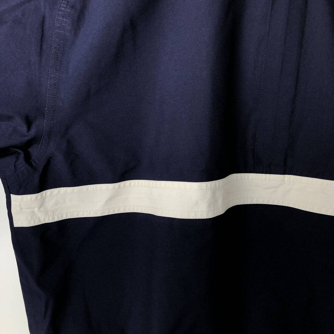 Nike Half-Zip Windbreaker, Men's XL polyester navy blue type Vintage Second Hand