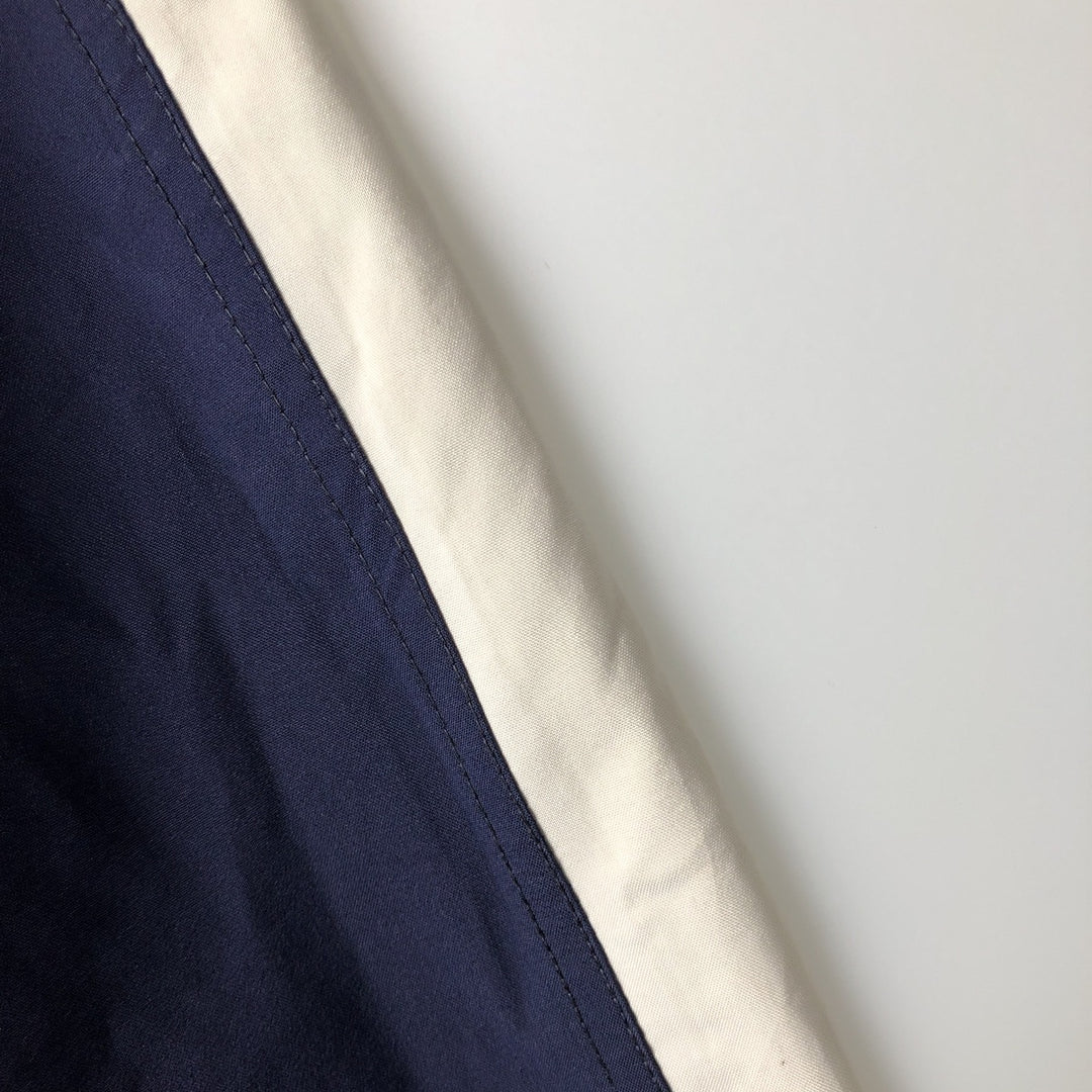 Nike Half-Zip Windbreaker, Men's XL polyester navy blue type Vintage Second Hand