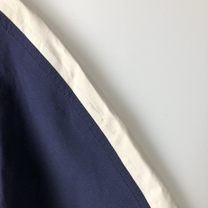 Nike Half-Zip Windbreaker, Men's XL polyester navy blue type Vintage Second Hand