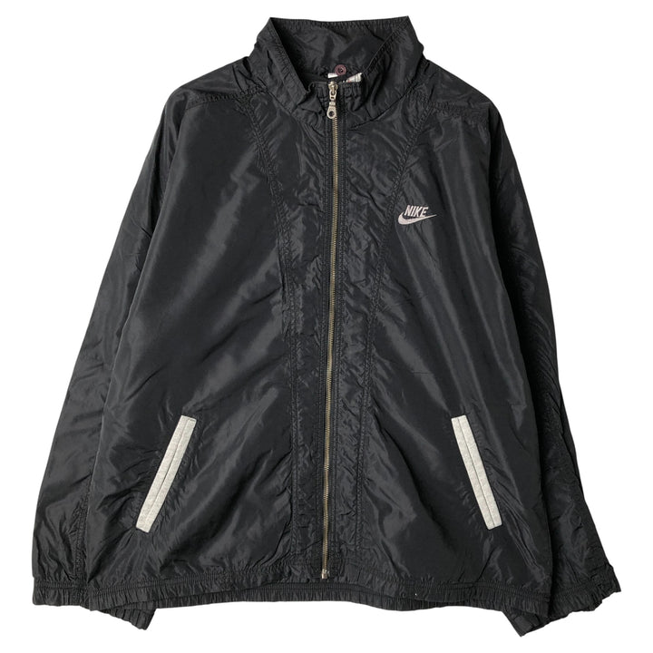 90'S Nike NIKE Nylon Jacket Men's M Size Vintage cotton black type Vintage Second Hand