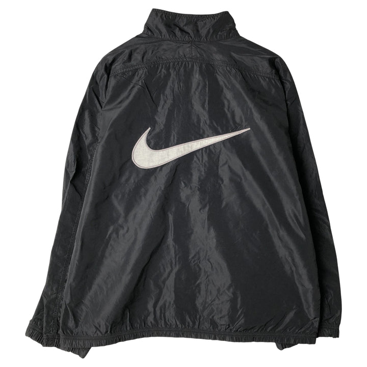 90'S Nike NIKE Nylon Jacket Men's M Size Vintage cotton black type Vintage Second Hand
