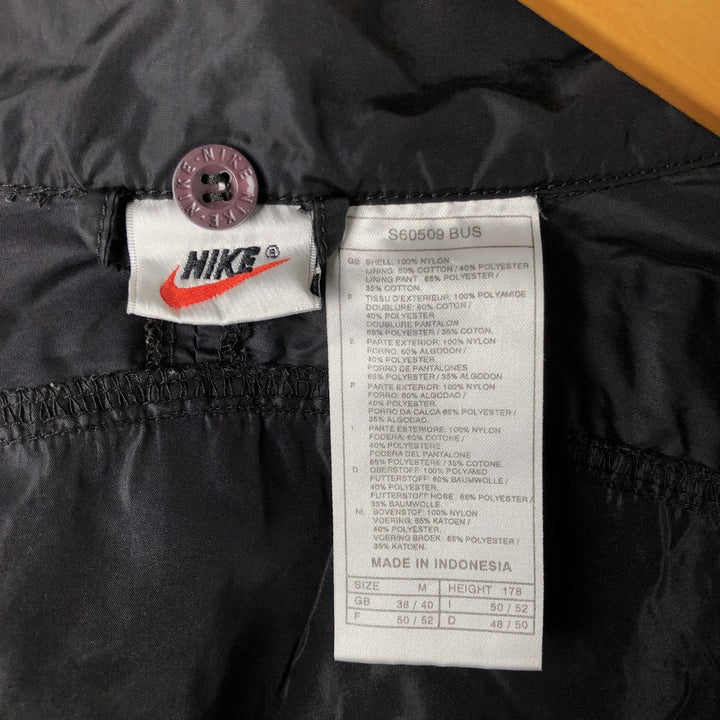 90'S Nike NIKE Nylon Jacket Men's M Size Vintage cotton black type Vintage Second Hand