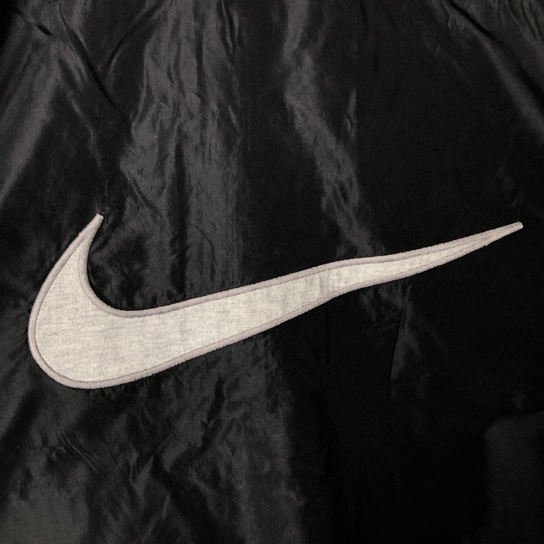 90'S Nike NIKE Nylon Jacket Men's M Size Vintage cotton black type Vintage Second Hand