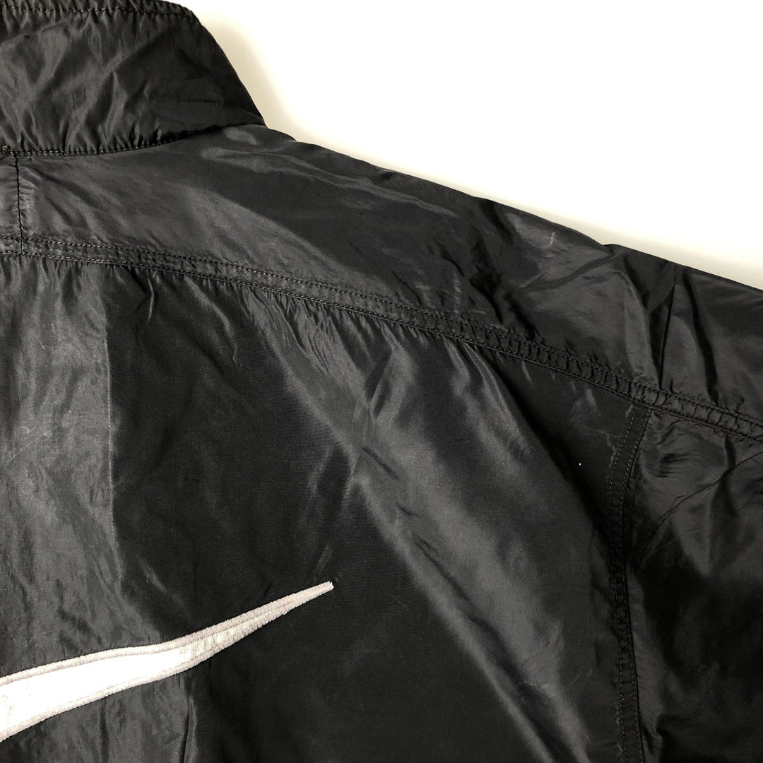 90'S Nike NIKE Nylon Jacket Men's M Size Vintage cotton black type Vintage Second Hand