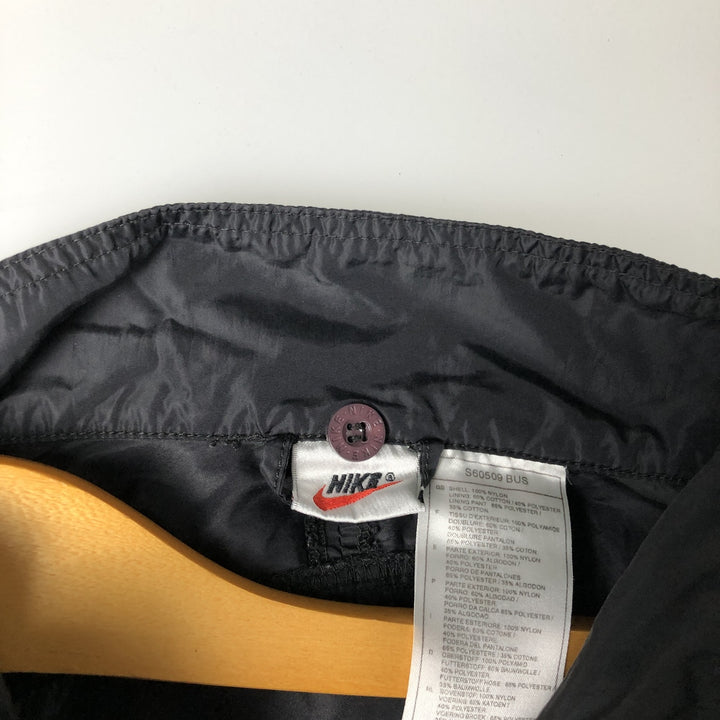 90'S Nike NIKE Nylon Jacket Men's M Size Vintage cotton black type Vintage Second Hand