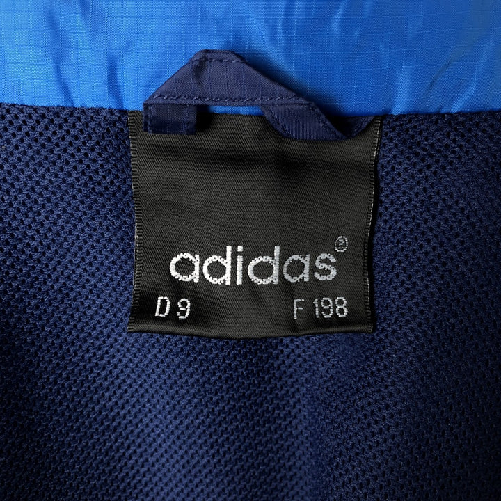 90'S Adidas Windbreaker Men's XL Vintage polyester navy blue type Vintage Second Hand