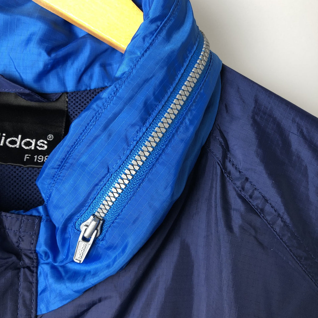 90'S Adidas Windbreaker Men's XL Vintage polyester navy blue type Vintage Second Hand