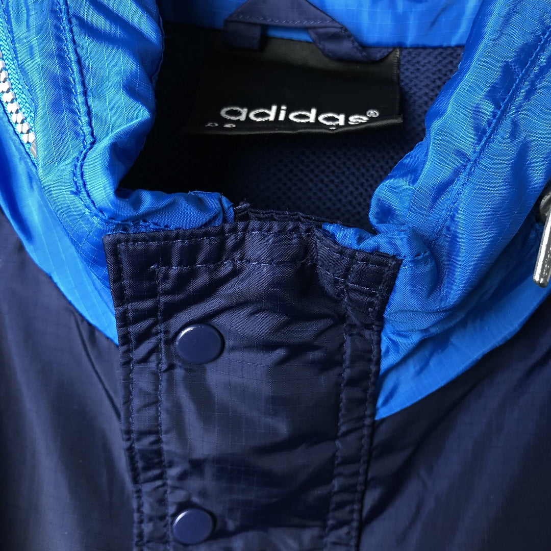 90'S Adidas Windbreaker Men's XL Vintage polyester navy blue type Vintage Second Hand
