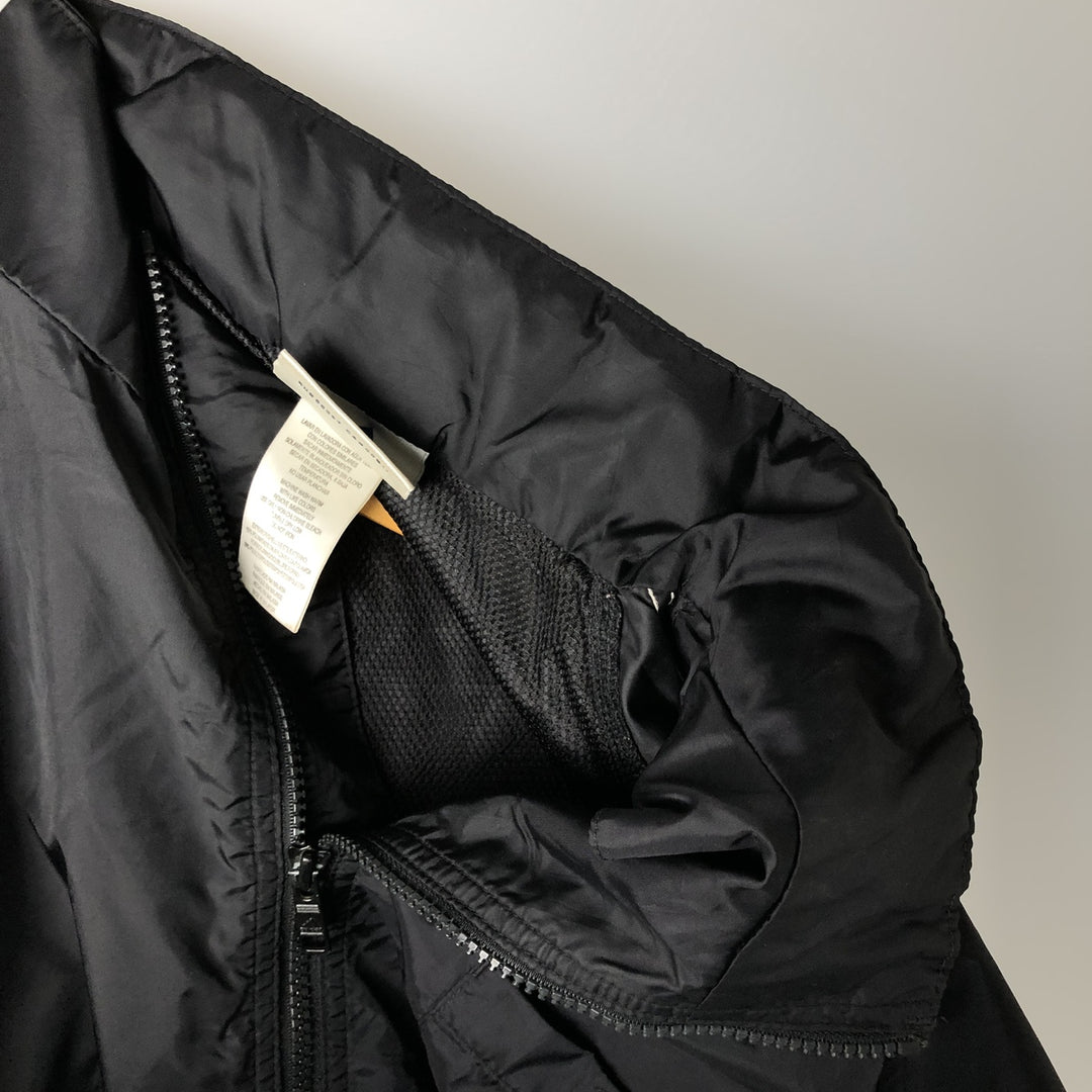 90'S Adidas Back Logo Nylon Jacket Men's XL Vintage Nylon black type Vintage Second Hand