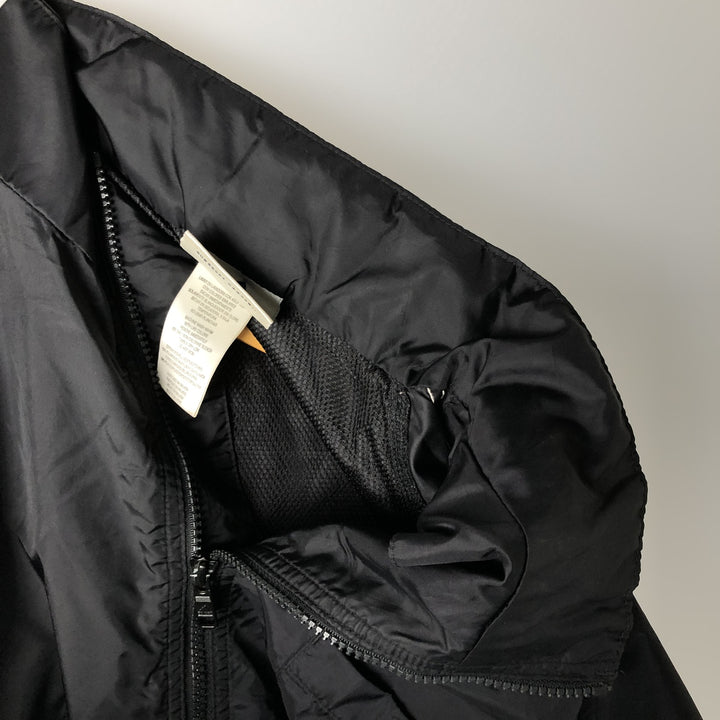 90'S Adidas Back Logo Nylon Jacket Men's XL Vintage Nylon black type Vintage Second Hand