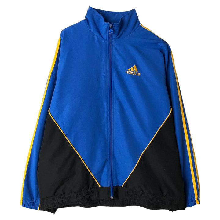 90'S Adidas Windbreaker Men's M Size Vintage polyester blue type Vintage Second Hand