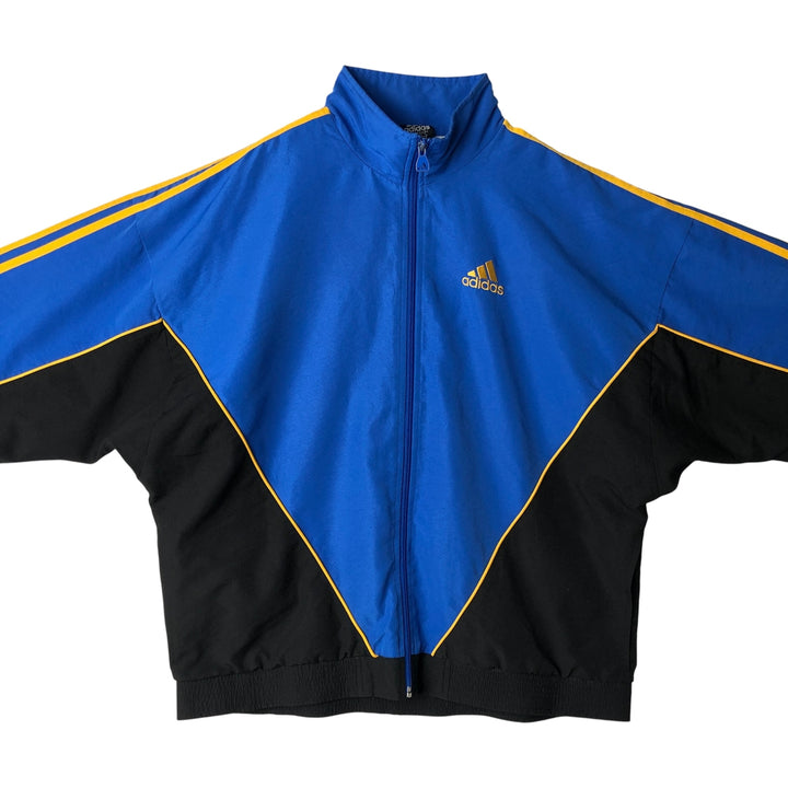 90'S Adidas Windbreaker Men's M Size Vintage polyester blue type Vintage Second Hand