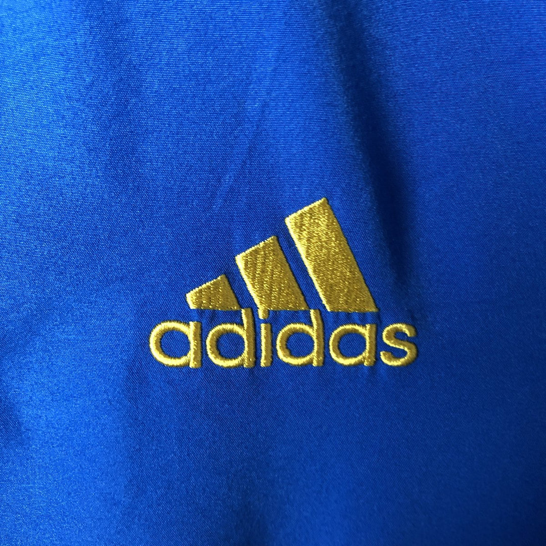 90'S Adidas Windbreaker Men's M Size Vintage polyester blue type Vintage Second Hand