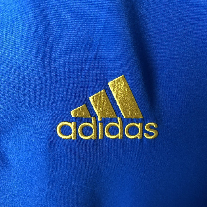 90'S Adidas Windbreaker Men's M Size Vintage polyester blue type Vintage Second Hand