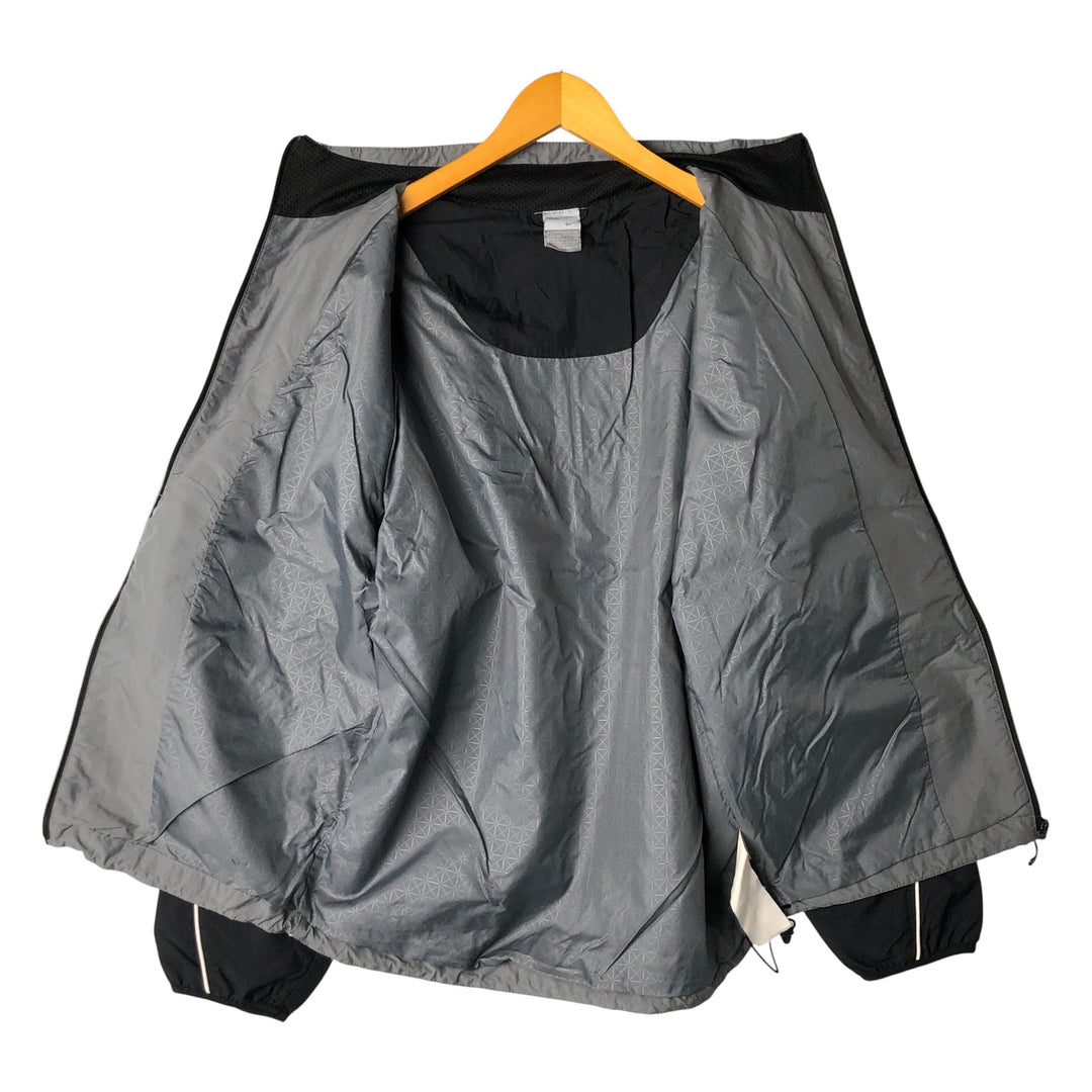 2000'S Nike Athletic 72 Windbreaker, Men's Size L unclear black type Vintage Second Hand