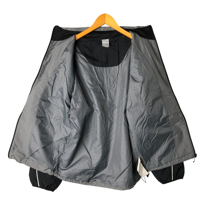 2000'S Nike Athletic 72 Windbreaker, Men's Size L unclear black type Vintage Second Hand