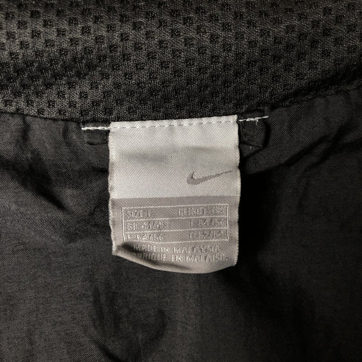 2000'S Nike Athletic 72 Windbreaker, Men's Size L unclear black type Vintage Second Hand