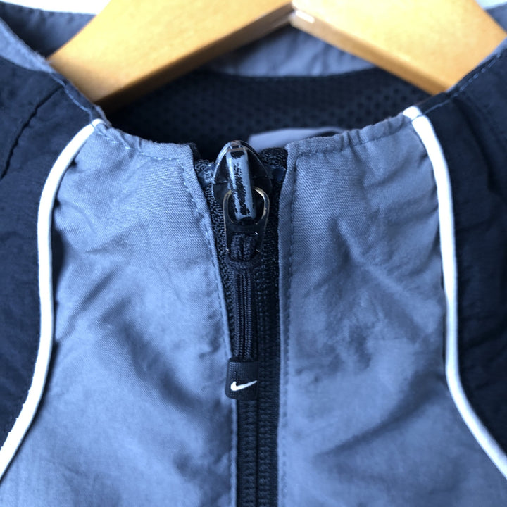 2000'S Nike Athletic 72 Windbreaker, Men's Size L unclear black type Vintage Second Hand