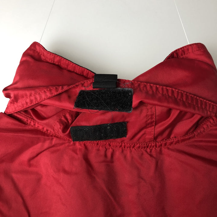 Vintage 90'S Nike half-zip nylon pullover, men's size L Nylon red type Vintage Second Hand