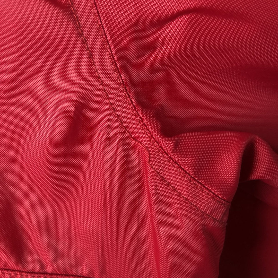 Vintage 90'S Nike half-zip nylon pullover, men's size L Nylon red type Vintage Second Hand