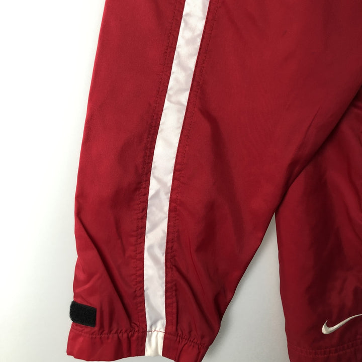 Vintage 90'S Nike half-zip nylon pullover, men's size L Nylon red type Vintage Second Hand