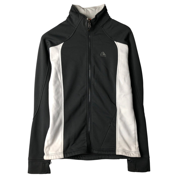 Nike ACG THERMAL LAYER 2 Windbreaker, Men's Size Medium polyester Charcoal Vintage Second Hand
