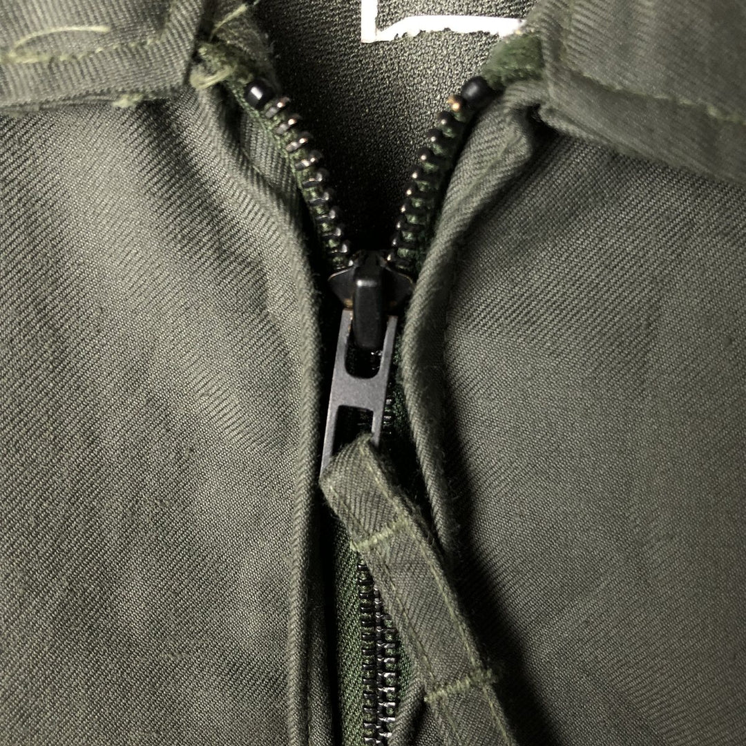 Authentic US military CWU-36P military flight jacket, made in USA, size LARGE (1942-1944), equivalent to men's L Aramid Khaki type Vintage Second Hand