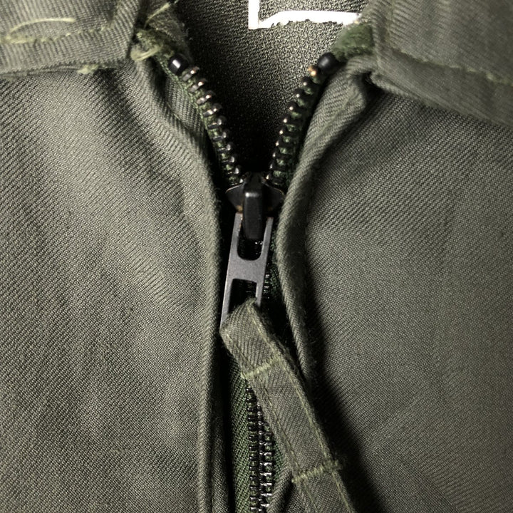 Authentic US military CWU-36P military flight jacket, made in USA, size LARGE (1942-1944), equivalent to men's L Aramid Khaki type Vintage Second Hand