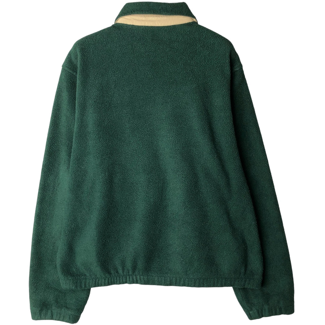 Ralph Lauren POLO by Ralph Lauren Swing Top Fleece Jacket, Men's Size Small polyester green type Vintage Second Hand