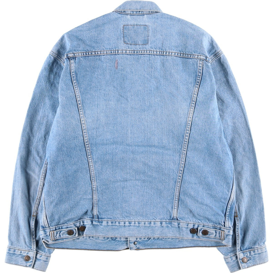 90'S Levi's 70503-0216 Denim Jacket, Men's Size XL, Vintage cotton blue type Vintage Second Hand