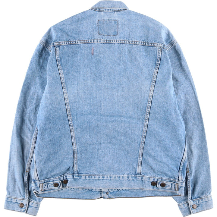 90'S Levi's 70503-0216 Denim Jacket, Men's Size XL, Vintage cotton blue type Vintage Second Hand