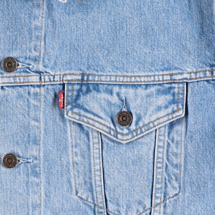90'S Levi's 70503-0216 Denim Jacket, Men's Size XL, Vintage cotton blue type Vintage Second Hand