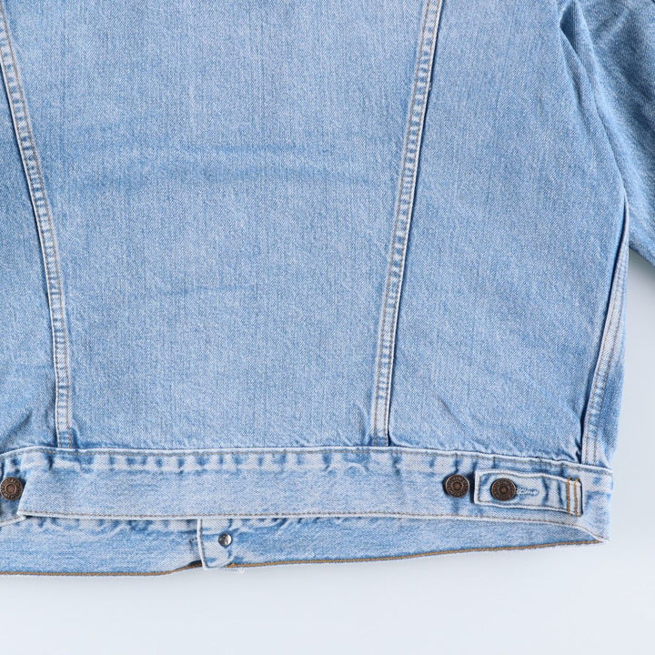 90'S Levi's 70503-0216 Denim Jacket, Men's Size XL, Vintage cotton blue type Vintage Second Hand