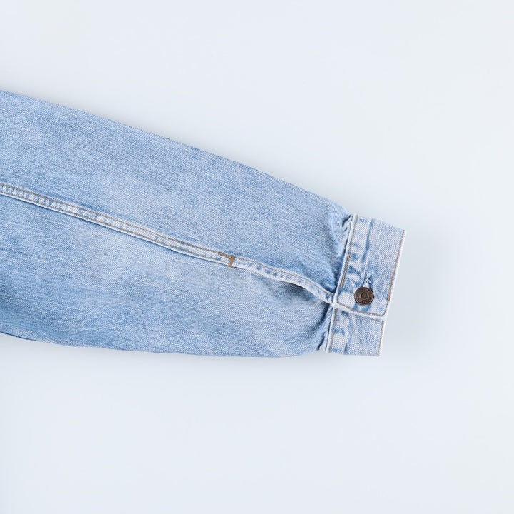 90'S Levi's 70503-0216 Denim Jacket, Men's Size XL, Vintage cotton blue type Vintage Second Hand