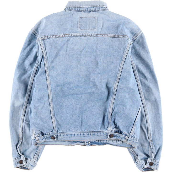 90'S Levi's 70503-0214 denim jacket, denim jacket, men's size L, vintage unclear blue type Vintage Second Hand