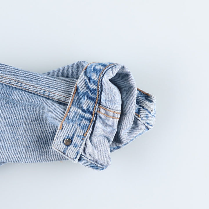 90'S Levi's 70503-0214 denim jacket, denim jacket, men's size L, vintage unclear blue type Vintage Second Hand