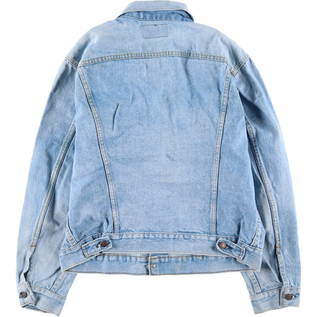 ~90'S Levi's denim jacket, denim jacket, made in the USA, men's size L, vintage cotton blue type Vintage Second Hand