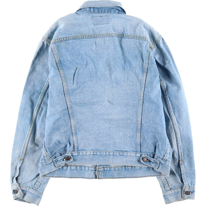 ~90'S Levi's denim jacket, denim jacket, made in the USA, men's size L, vintage cotton blue type Vintage Second Hand