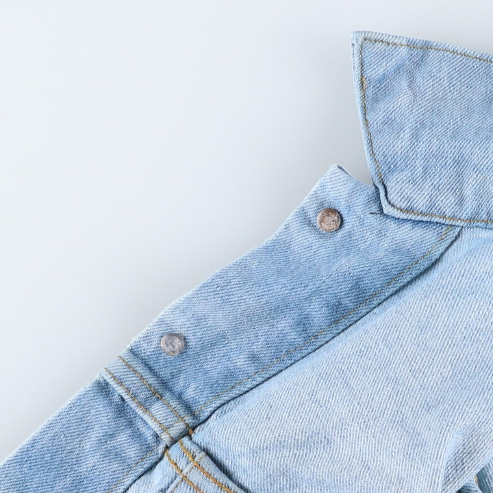 ~90'S Levi's denim jacket, denim jacket, made in the USA, men's size L, vintage cotton blue type Vintage Second Hand