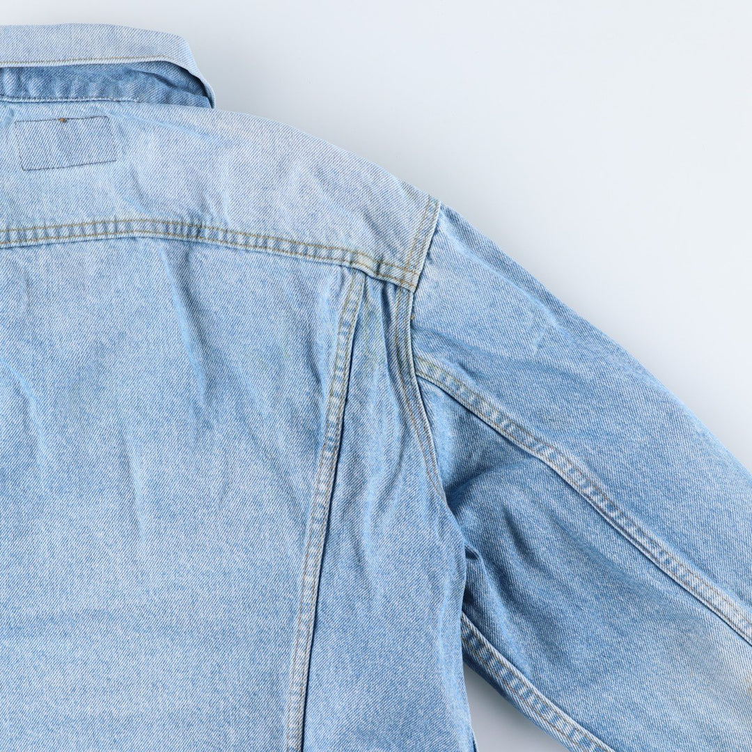 ~90'S Levi's denim jacket, denim jacket, made in the USA, men's size L, vintage cotton blue type Vintage Second Hand