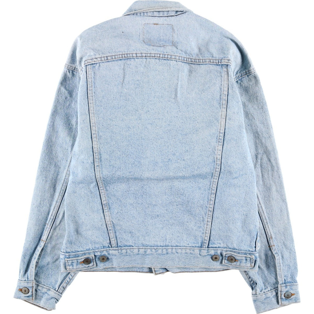 90'S Levi's 70507-4890 denim jacket, denim jacket, made in the USA, men's size L, vintage cotton blue type Vintage Second Hand